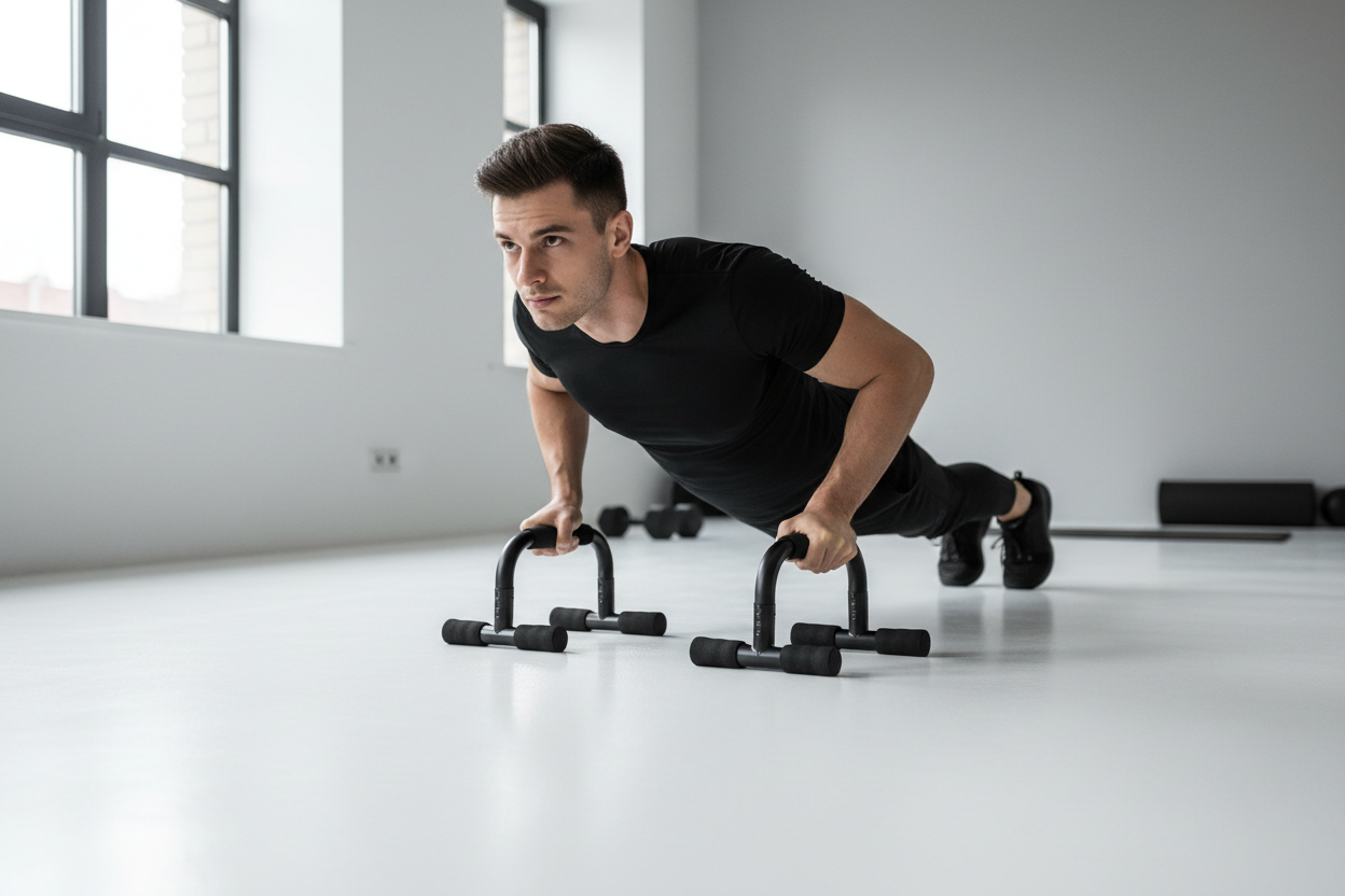 Push Up Bars Training